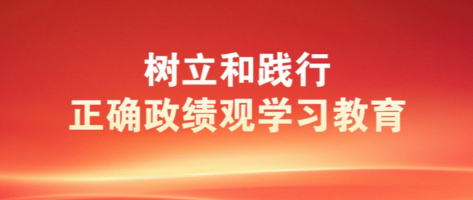 树立和践行正确政绩观学习教育